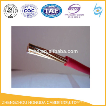 TW 10 fio de cobre encalhado isolado fio do PVC de awg